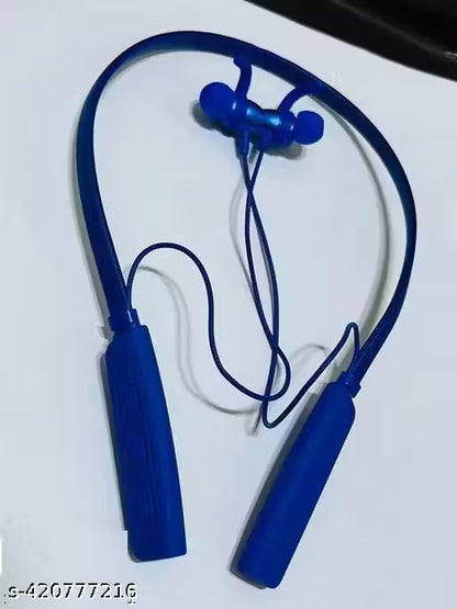BassForce Wireless Neckband with Fast Charging – Blue