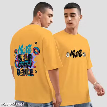 Unisex Oversized Cotton T-Shirt | Soft & Stylish Loose Fit