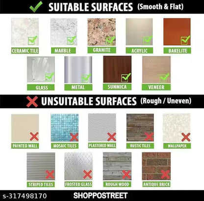 2pcs Wall Mounted Bathroom Storage Racks – No Drill, Self-Adhesive