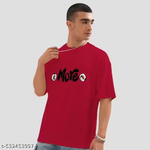 Unisex Oversized Cotton T-Shirt | Soft & Stylish Loose Fit