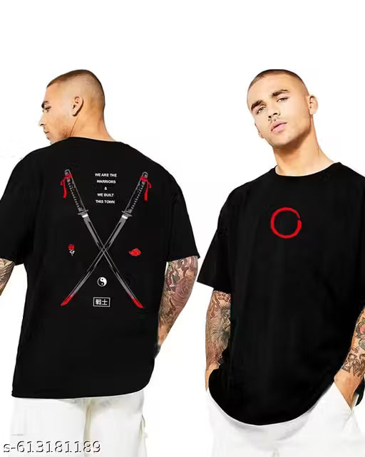 Oversized Back Print T-Shirt