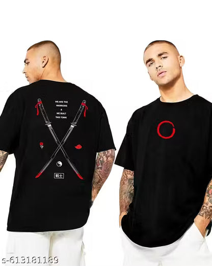 Oversized Back Print T-Shirt