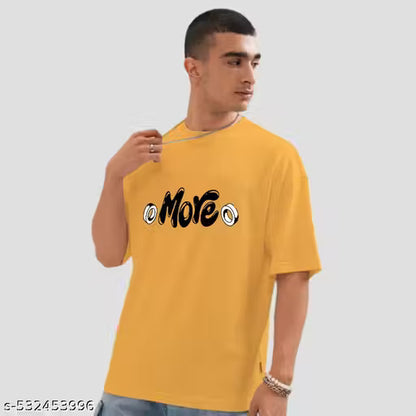 Unisex Oversized Cotton T-Shirt | Soft & Stylish Loose Fit