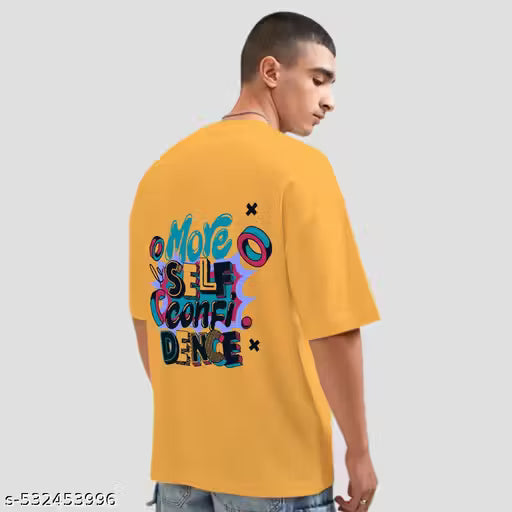 Unisex Oversized Cotton T-Shirt | Soft & Stylish Loose Fit